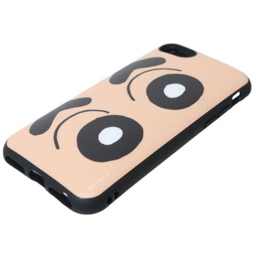 iPhoneSE クレヨンしんちゃん アイフォンエスイー プロテクトカバー IIIIfit フェイス グルマンディーズ プロテクトジャケット スマホカバー アニメメール便可 マシュマロポップ