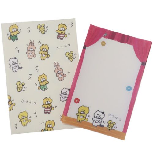 手渡し手紙セット レターセット かわいい 今井杏 ミニレターセット ふりふりダンス アクティブコーポレーション ミニ封筒&ミニ便箋 かわいい イラストレーター ...