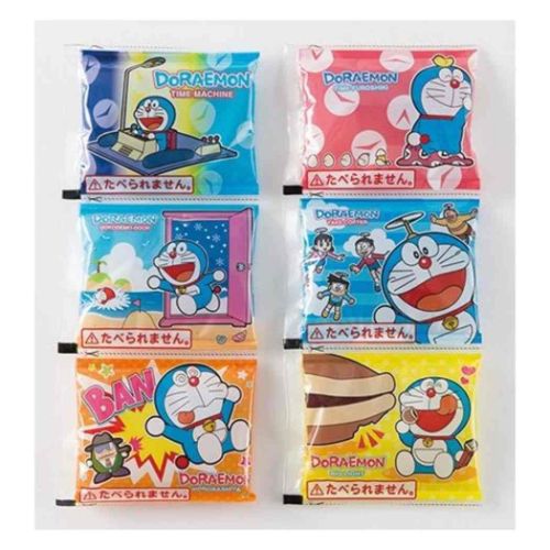ランチ雑貨 ドラえもん 保冷剤6連パック 藤子F不二雄 バンダイ お弁当畜冷材 アニメ マシュマロポップのサムネイル