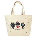 ランチバッグ ネコマンクリスマス ミニトート ベージュ ねこ フレンズヒル お弁当かばん かわいい メール便可 マシュマロポップ