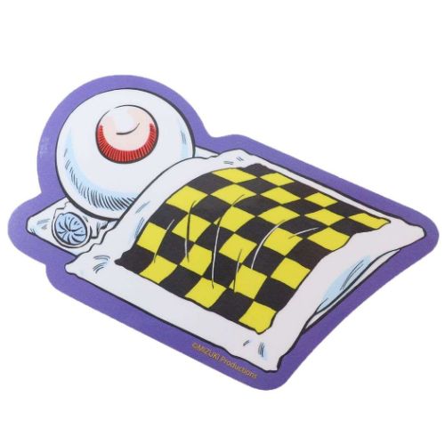 ビッグシール ゲゲゲの鬼太郎 ダイカットビニールステッカー 就寝 スモールプラネット デコシール 耐水性 アニメメール便可 マシュマロポップ