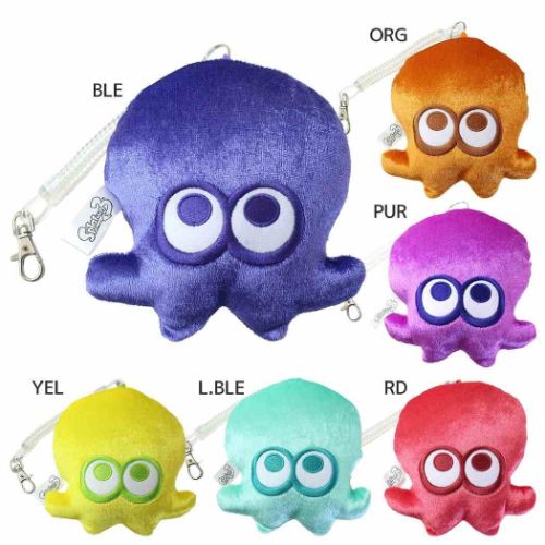 定期入れ スプラトゥーン3 ダイカットパスケース タコver. サンアート ICカードケース マシュマロポップ