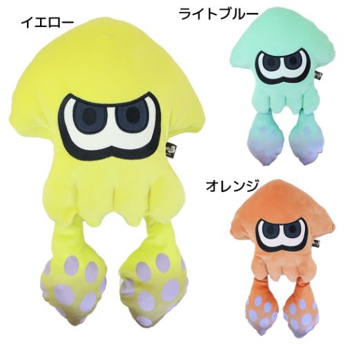 ぬいぐるみ スプラトゥーン3 プラッシュドールM イカ 三英貿易 プレゼント マシュマロポップのサムネイル