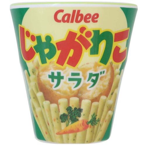 メラミンカップ じゃがりこ メラミンタンブラー サラダ お菓子パッケージ エスケイジャパン 270ml 割れにくいコップ おもしろ雑貨 マシュマロポップのサムネイル