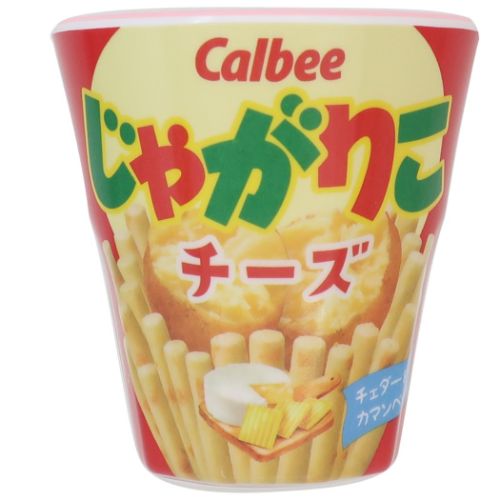 メラミンカップ じゃがりこ メラミンタンブラー チーズ お菓子パッケージ エスケイジャパン 270ml 割れにくいコップ おもしろ雑貨 マシュマロポップのサムネイル