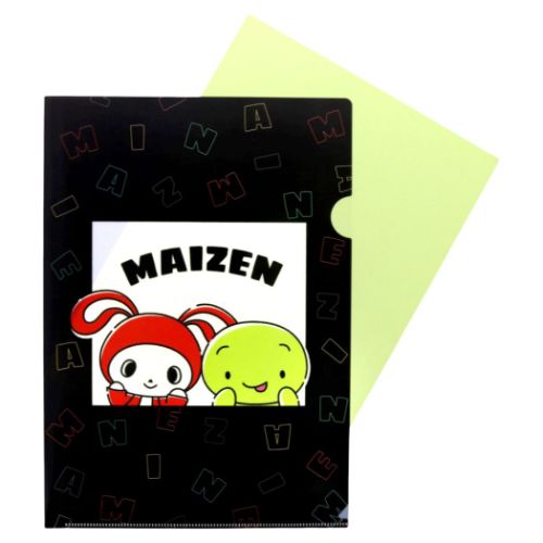 クリアフォルダー まいぜんシスターズ A4シングルクリアファイル A YouTuber サンスター文具 新学期準備文具 かわいい メール便可 マシュマロポップ