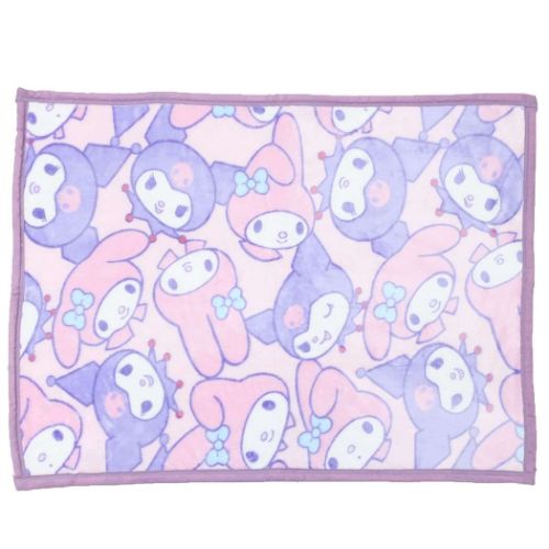 ひざ掛け毛布 マイメロディ マイヤーブランケット フェイシーズガールズ サンリオ 丸眞 ウォーマー雑貨 防寒用品 マシュマロポップ