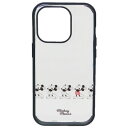 iPhone14Pro 13Proケース ミッキーマウス アイフォン14プロ 13プロ プロテクトカバー llllfit Clear ディズニー グルマンディー...
