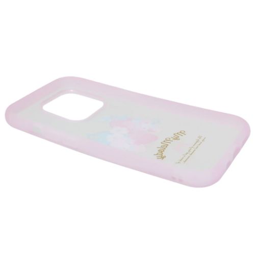 iPhone14Pro 13Proケース マイメロディ アイフォン14プロ 13プロ プロテクトカバー llllfit Clear サンリオ グルマンディーズ プロテクトジャケット スマホカバー メール便可 マシュマロポップ