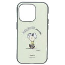 iPhone14Pro 13Proケース スヌーピー アイフォン14プロ 13プロ プロテクトカバー llllfit おひるね ピーナッツ グルマンディーズ プ...