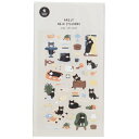 シールシート スワテリエステッカー cats catch! S&C デコレーション DECOシール かわいい メール便可 マシュマロポップ
