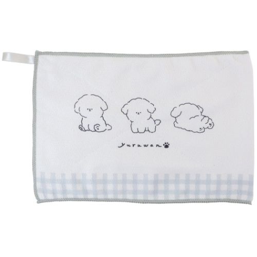 掃除用品 ぞうきん YURU WAN 新入学 カミオジャパン かわいい 新学期準備雑貨 メール便可 マシュマロポップ