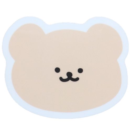 ビッグシール テリベア ステッカー テリお顔 ミントイン デコレーション デコシール メール便可 マシュマロポップ