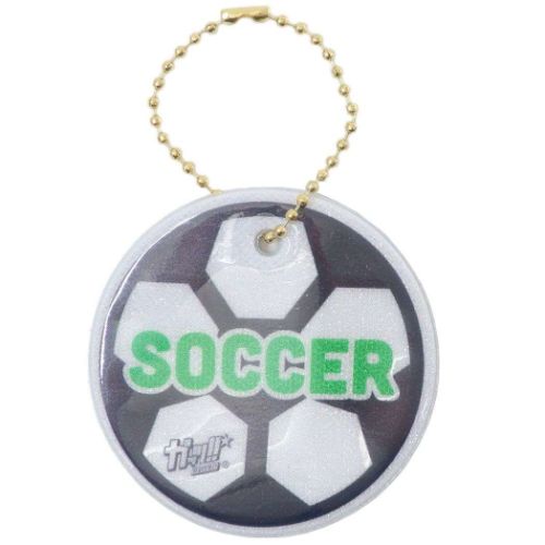 キーホルダー ガッツ!!部活シリーズ 反射板 ボールチェーン サッカー部 丸眞 かわいい プレゼント メール便可 マシュマロポップ