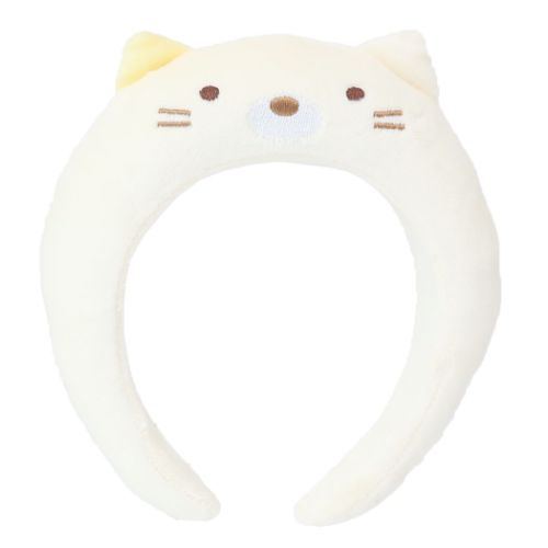 ヘアアクセ すみっコぐらし ぬいぐるみカチューシャ ねこ サンエックス ティーズファクトリー プレゼント マシュマロポップのサムネイル