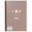 180度ひらき方眼ノート ほっこりモコモカ B5学習ノート くっきー 新入学 クーリア 新学期準備文具 かわいい メール便可 マシュマロポップ その1