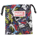 巾着袋 マーベル きんちゃくポーチS 新入学 MARVEL ニシオ 新学期準備雑貨 小物入れ メール便可