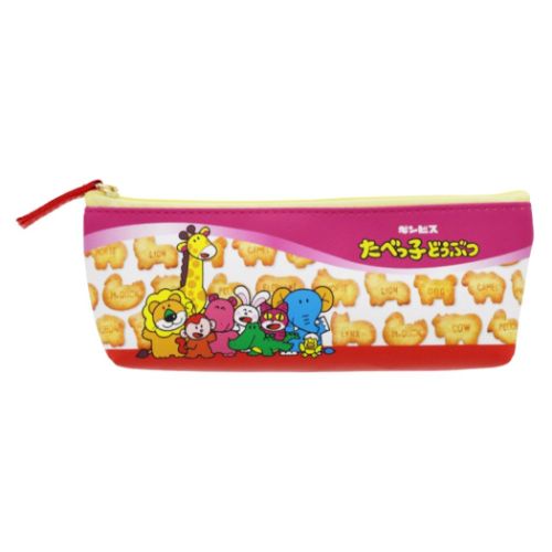 ペンポーチ たべっ子どうぶつ ペンケースS どうぶつ 新入学 ギンビス サンスター文具 筆箱 新学期準備文具 かわいい マシュマロポップのサムネイル