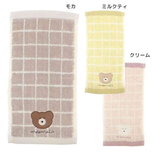 ミニタオル ほっこりモコモカ ハーフミニタオル クーリア かわいい プレゼント メール便可 マシュマロポップのサムネイル