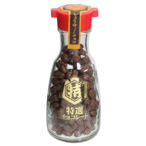 お菓子 チョコレート しょう油びんチョコレート 瓶入り麦チョコ バレンタイン トモエ物産 義理チョコ 友チョコ 自分チョコ おもしろ雑貨 マシュマロポップ【軽減税率】のサムネイル