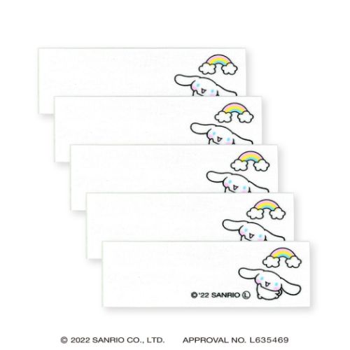 名前ラベル シナモロール ネームラベルSS 5枚セット 新入学 サンリオ 清原 アイロン接着 入園 入学 保育園 幼稚園 小学生 キッズ 子ども メール便可 マシュマロポップ