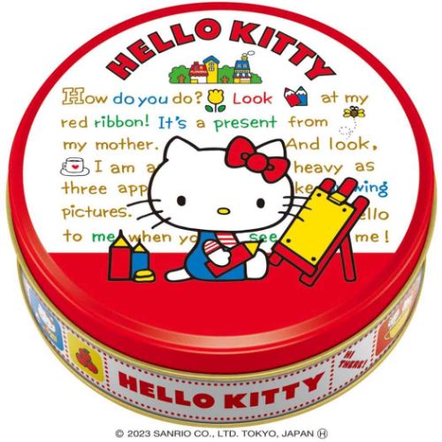 ホワイトデー お菓子 ハローキティ チョコレート缶 サンリオ ハート バレンタイン お返し 予約 マシュマロポップ【軽減税率】のサムネイル