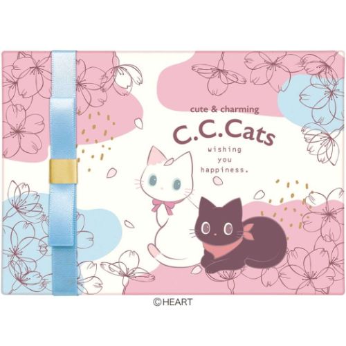 ホワイトデー お菓子 C.C.キャッツ アソートチョコ ハート バレンタイン お返し 予約 マシュマロポップ【軽減税率】のサムネイル