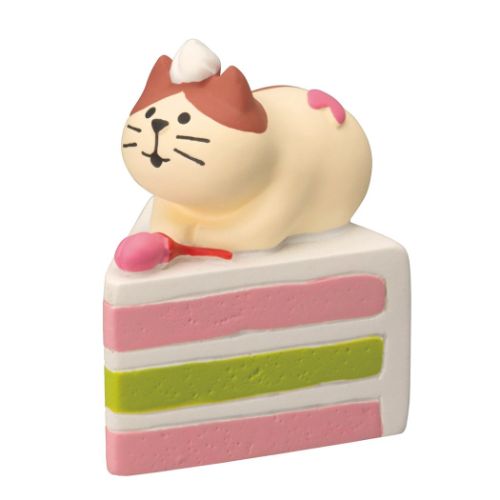 マスコット うれしめでたし桜咲く春の日 桜ケーキ猫 concombre デコレ インテリア かわいい マシュマロポップのサムネイル