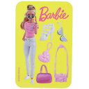 ダイカットシール バービー ダイカットビニールステッカー YE Barbie スモールプラネット デコシール 耐水性 メール便可 マシュマロポップ