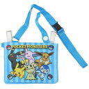 クリップポケット ポケットモンスター ショルダー付きおでかけウォレット 新入学 ポケモン サンアート キッズポーチ 子ども 子供 メール便可 マシュマロポップ