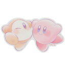 ダイカットシール 星のカービィ ミニデコステッカー KIRBY＆WADDLE DEE カミオジャパン 耐水耐光 メール便可 マシュマロポップ