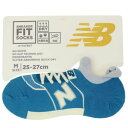 男性用靴下 ニューバランス メンズスニーカーソックス M ブルー new balance シン NB エヌビー フレンズヒル FRIENDSHILL プレゼント 男の子 スポーツブランド メール便可 マシュマロポップ