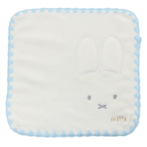 ミニタオル ミッフィー マイクロファイバーハンカチタオル シンプル ディックブルーナ 丸眞 かわいい 絵本メール便可 マシュマロポップ