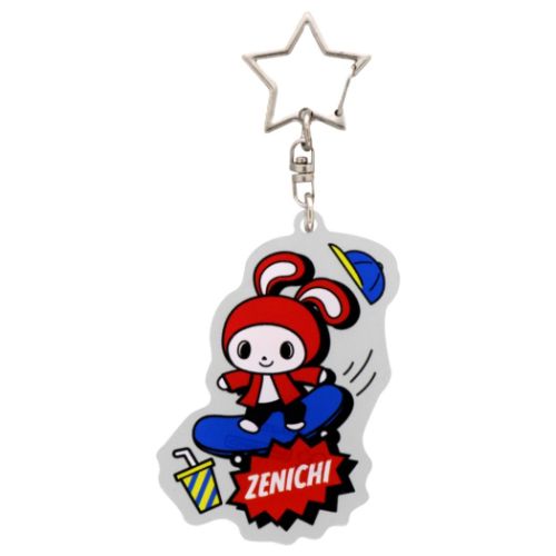 キーリング まいぜんシスターズ アクリルキーホルダー ぜんいち YouTuber サンスター文具 コレクション雑貨 メール便可 マシュマロポップ