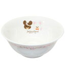 どんぶり くまのがっこう ミニラーメン丼 はなかんむり 金正陶器 女の子 子ども 子供 こども 日本製食器 絵本 マシュマロポップ