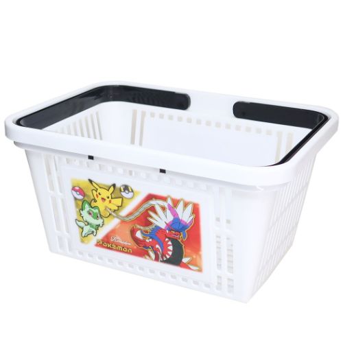収納用品 ポケットモンスター キャラバスケット キラキラ 集合 ポケモン ティーズファクトリー インテリア雑貨 小物入れ 収納ケース マシュマロポップ