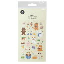 シールシート スワテリエステッカー oh party day! S&C デコレーション DECOシール かわいい メール便可 マシュマロポップ