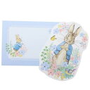 レターセット ピーターラビット ダイカットミニレター Peter Rabbit S&C 手渡し手紙セット ミニ便箋&ミニ封筒 絵本メール便可 マシュマロポップ
