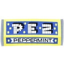 フェイスタオル ペッツ PEZ プリントロングタオル ペパーミント ティーズファクトリー 新生活雑貨 お菓子パッケージ おもしろ雑貨 メール便可 マシュマロポップ