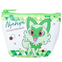 ミニポーチ ポケットモンスター 船型ミニポーチ ニャオハ ポケモン マルヨシ 小物入れ マシュマロポップ