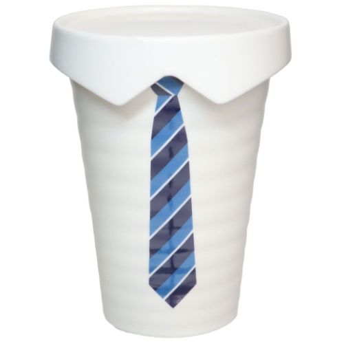 焼酎グラス おもしろ食器 フタ付きタンブラー ネクタイ サンアート プレゼント ギフト 父の日 マシュマロポップ