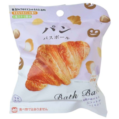 入浴剤 写実食品 パンバスボール 全5種 ノルコーポレーション 子供とお風呂 おもしろ雑貨 マシュマロポ..