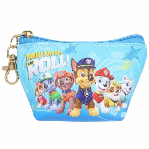 ミニポーチ パウパトロール 三角ミニポーチ スター ブルー ティーズファクトリー 小物入れ かわいい アニメ マシュマロポップ