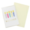 グリーティングカード ハンドメイドカード バースデー GL-59 アクティブコーポレーション 誕生日 メッセージカード メール便可 マシュマロポップ