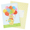 グリーティングカード ハンドメイドカード バースデー GL-61 アクティブコーポレーション くま クマ 誕生日 メッセージカード メール便可 マシュマロポップ