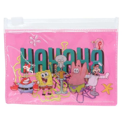 クリップ スポンジボブ ゼムクリップ スライダーケース入りダイカットクリップ 8本セット ボブと花 S＆..