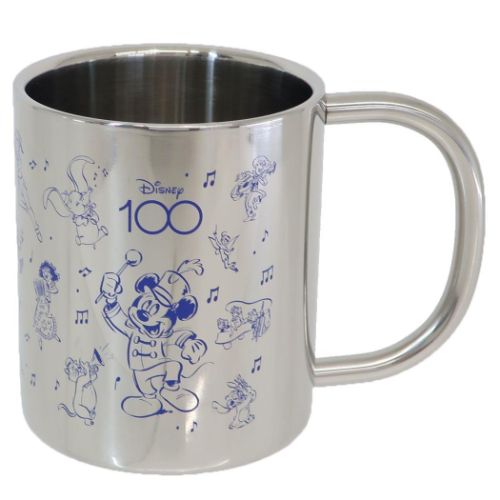 保温保冷マグカップ ディズニーステンレス2重マグカップ300ml D100MW ディズニー ヤクセル 300ml マシュマロポップのサムネイル