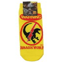 女性用靴下 ジュラシックパーク キャラックス レディースソックス ワーニング 恐竜 スモールプラネット 大人向け 映画メール便可 マシュマロポップ