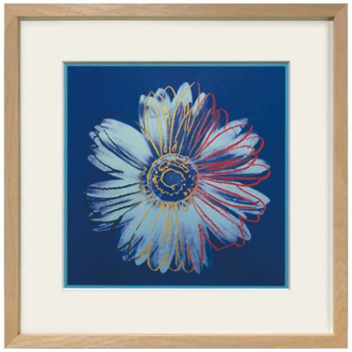 A[g|X^[ AfB EH[z[ Andy Warhol Daisy c.1982(blue on blue) H zt Mtg CeA i }V}|bv