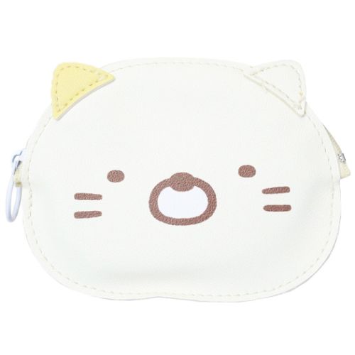 小銭入れ すみっコぐらし ダイカットコインケース ねこ サンエックス アイプランニング 小物入れ メール便可 マシュマロポップ